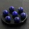 Hanger kettingen Natural Crystal Ball 7 Chakra Yoga Reiki Healing Ornament Obsidian Base Seven Star Array Fengshui Stone Decoratie voor