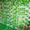 Flores decorativas Folhas artificiais de hera verde de 230 cm de comprimento videira folhagem falsa Diy Home Garden Wedding Decoration