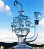 9.4inchs Big Nieuw Glass Bong Hookahs Smoke glazen pijp Recycler DAB Rigs Olie Water Bongs met 14 mm gewricht