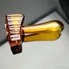 Smoking Accessories Amber chimney glass pipe ,Wholesale Glass bongs Oil Water Pipes Glass Pipe Oil Rigs