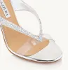 Aquazzuras PVC Designer Damen Sandalen Izzy Plexi Sandal Heels Crysta Schnalle Party Hochzeitskleid Schuhe Absatz sexy Rückenriemen Ledersohlen Sandale 35-43