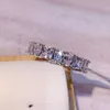 Cluster Ringe Hohe Qualität Luxus Handgefertigte Wassertropfen Zirkonia Ring Engagment Hochzeit Band Fingerringe Für Frauen Geschenk J1771 G230228