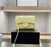 Mini Hot New Épais sac Chaîne Grande Chaîne En Or Sacs À Bandoulière Célèbre Designer Femmes Sac Rétro En Cuir De Mode Claic Cross Body Purse Tote top qualité 2023