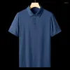 ماركة Polos للرجال عالية الجودة من القمصان الصيفية للبولو وصول الأعمال التجارية غير الرسمية القميص قصير الأكمام من الرجال ملابس الشباب طوق TEE