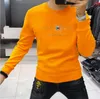 2023 Erkek Hoodies Sweatshirts Moda Erkekler Sweater Nakış Mektubu Bar Konu Uzun Kollu Erkekler Sonbahar Giysileri Moda Brand Avrupa Amerikan Tarzı Erkek Gençlik Top