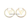 Charm Luxury Brand Women Earrings Designers Letter Ear Stud Gold Silver Plated Geometric Earring for Wedding Party JewerLry Accessories T230301