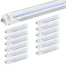 Luzes de tubo LED FA8 de 8 pés 2400 mm 8 pés T8 T10 T12 Pino único 36W 45W 72W 144W Porta Bulbos de lâmpadas de lâmpadas Substituição 90W Bulbos fluorescentes de garagem lojas de armazém de garagem