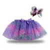 Gonne Gonna Tutu New Girl con fodera e fiocco in maglia a forcina Gonna in tulle Tutu Abbigliamento per bambini Abbigliamento per bambini Gonna a sirena T230301