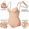 Kvinnors shapers Kvinnor Shapewear Tops Mage Control Camisoles Inbyggd BRA TANK TOP SLANDBUNNING Underkläder Midjetränare Corset Vest Body Shaper