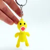 Acessórios de forma personalizada barato 3D 2D Soft PVC Chain Chain Titular de borracha Silicone Animal PVC Keychain