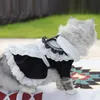 Pet Dog Cat Maid Cosplay Costumes Jupe Robe Clothes313I