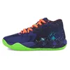 Lamelo Ball MB.01 Rick and Morty Shoes MB1 Queen City Basketball Mens MB1 Iridescen