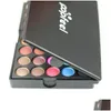 Sombra ocular popfeel 120 Cores Paleta de sombras Earth terra natura