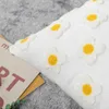 Pillow Flowers Tufting Process Cover Little Daisy Decorative Case For Sofa Couch Bed Living Room Decor