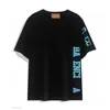 23 MENS T SHIRT DESIGNER SHIRT MENS TEES TEES Luxury Cotton Fashion Casure Sleeved co-märkta brevtryckta älskare Samma stil S-5XL K88