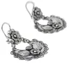 Dangle Earrings S925 Sterling Silver Color Drop Earring For Women Fine Bizuteria Garnet Gemstone Femme 925 Jewelry Oorbellen