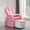 Beauty Items Pink Massage Chair Can Be Used For Manicure And Foot Bath Pedicure Chairs Foot Massage Sofa Machine Electric Lift Beauty bed Lying for nail salon