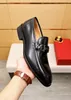 2023 Mens Classic Dress Shoes Echt lederen Casual comfortabele loafers mannelijk merk Party Webbing Designer Oxfords Maat 38-45