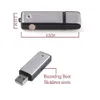 Memoria de 8 GB Grabadora de voz USB Mini dictáfono silencioso Grabadora de sonido de audio digital Compatible con USB 2.0 Función de mini controlador flash Batería recargable 150 horas PQ141