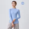 Active Shirts Gym Top Women Long-Sleeved Irregular Practice Clothes Black Classical Folk Shape Comfortable Latin Gymnastics Modern Dance