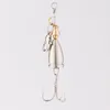 sublimation fishing lure set father day festive gift outdoor metal fishing hook