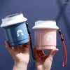 Dinnerware Sets Handy Cup Vacuum Taza Desayuno Portatil 450ml For Kids Thermal Drinking Storage Box Mini Portable Lunch Outdoor Soup