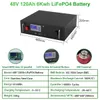 Max 32 Parallel 6000 Deep Cycles RS485 CAN Communication Protocol 6Kw Lithium ion Battery 48V 120Ah LiFePO4 Battery