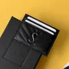 Кошелек Черные сумки на ремне Дизайнерская роскошная сумка Стеганая кожаная текстурированная сумка через плечо Loulou Fashion Chain сумка для телефона с держателем для карт