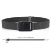 Belts New Stretch Belt For Men and Women Hard Alloy Quick Release Buckle Strong Real Nylon Unisex Elastic Belt Overalls Work Belt 131 Z0228