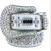 Designer Belt 2022 Belt Designer Simon Belts For Men Women Shiny Diamond Belt White Cintura Uomo Boosluxuregoods