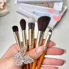 Makeup Brushes 9Pcs Universal Cosmetic Powder Eye Shadow Blush Blending Tools Foundation Lightweight Multipurpose