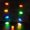 Ketens Multicolor Christmas Halloween Party Festival Ketting Big Bulb Led verlicht plastic Lumineuze nekketting kettingschains kainsschains