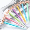 Toptan Altın Gümüş Metal Bowknot Beyaz Kalem Okulu Ballpen Beyan Öğrenci Yazma Ofis İmza Kalemleri Boligrafo Con Lazo de Metal