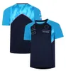 2022-2023 F1 Team T-shirt Formule 1-coureur Poloshirts met korte mouwen Racefans Zomer Casual ademend shirt Jersey Grote maten Op maat