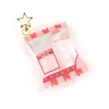 Keychains VOGRACE Custom Acrylic Candy Charms Keychain Pendants Diy