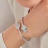 Brazalete BUIGARI para hombre Brazalete de pareja Diseñador de serpiente para mujer Diamante Plata esterlina para hombre Estilo clásico de la más alta calidad de contador Nunca se desvanece regalo de aniversario 023