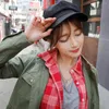 Berets Women Hat Decoration الحجم المجاني للحفلات مدرسة التسوق Girl Cap Soft Warm Winter Winter Outdoor Brim Hig