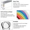 12V LED Neon Strip Light 6mm حبل ضيقة الشريط المرن الشريط السيليكون شريط مقاوم للماء DIY علامة 1M اللون الأحمر الأزرق الأزرق اللون الأبيض