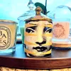 花瓶パーソナライズされた顔セラミックアロマセラピージャー家の装飾収納瓶飾りキャンドルホルダー化粧ブラシジャー 230301