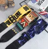 1pc Ethnic Style Widened Acoustic Guitar Strap Leather Head Adjustable Shoulder Strap for Guitar Bass Guitar Parts Accessories