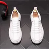 New Men's Flats Shoes Fashion White Blue Casual Trend Low Help Men Comfortable Safety non-slip D2A29