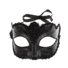 Maschera da ballo in maschera da donna sexy Maschera per occhi da festa veneziana Con lacci Nuovo costume di carnevale nero Decorazione sexy per feste