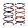 voiture dvr Bracelets de Cheville Bohème Pour Hommes Femmes À La Main Corde Amitié Plage Bracelet Sur La Jambe Chaîne Boho Pied Bijoux Drop Delivery Dhker