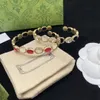 Sparkle Crystal Studs Earrings Rhinestone G Hoop Earring Designer Letter Diamond Eardrops For Women With Box Lovers Gift Jewelry