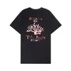 Men's t shirts chao brand Angel letter direct spray printing short sleeve t shirt palm tree net red youth Couples clothing wholesale