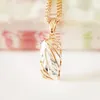Pendant Necklaces 585 Rose Gold Women Jewelry Fashion Sporty White And Silver Color Pendants