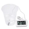 Hygromètre pour incubateur Thermomètre numérique Mini LCD Thermographe numérique pour réfrigérateur Température -50 ~ 110 degrés Sonde extérieure intérieure