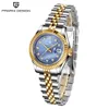 Montres-bracelets Femmes Montres Quartz Montre-Bracelet De Luxe En Acier Inoxydable Bande Automatique Date Quotidien Étanche Cadeaux Pour Dames Petite Amie