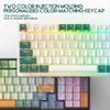 K3 Mechanisch toetsenbord 100 sleutels gaming gamer-toetsenborden rood/groen schakelaar RGB achtergrondverlichting gaming keyboards USB TYPE-C WIRED-toetsenborden voor desktop-pc