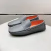 Erkekler Tasarım Elbise Günlük Fasulye Ayakkabı Loafer Siyah Orijinal Deri Loafers Düz Düğün Ayakkabıları Oxfords Açık Dış Mekan Yürüyüşü 38-45Box